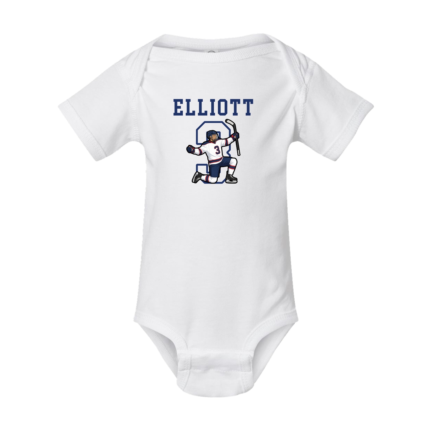Baby Onesie — Shirsey in White