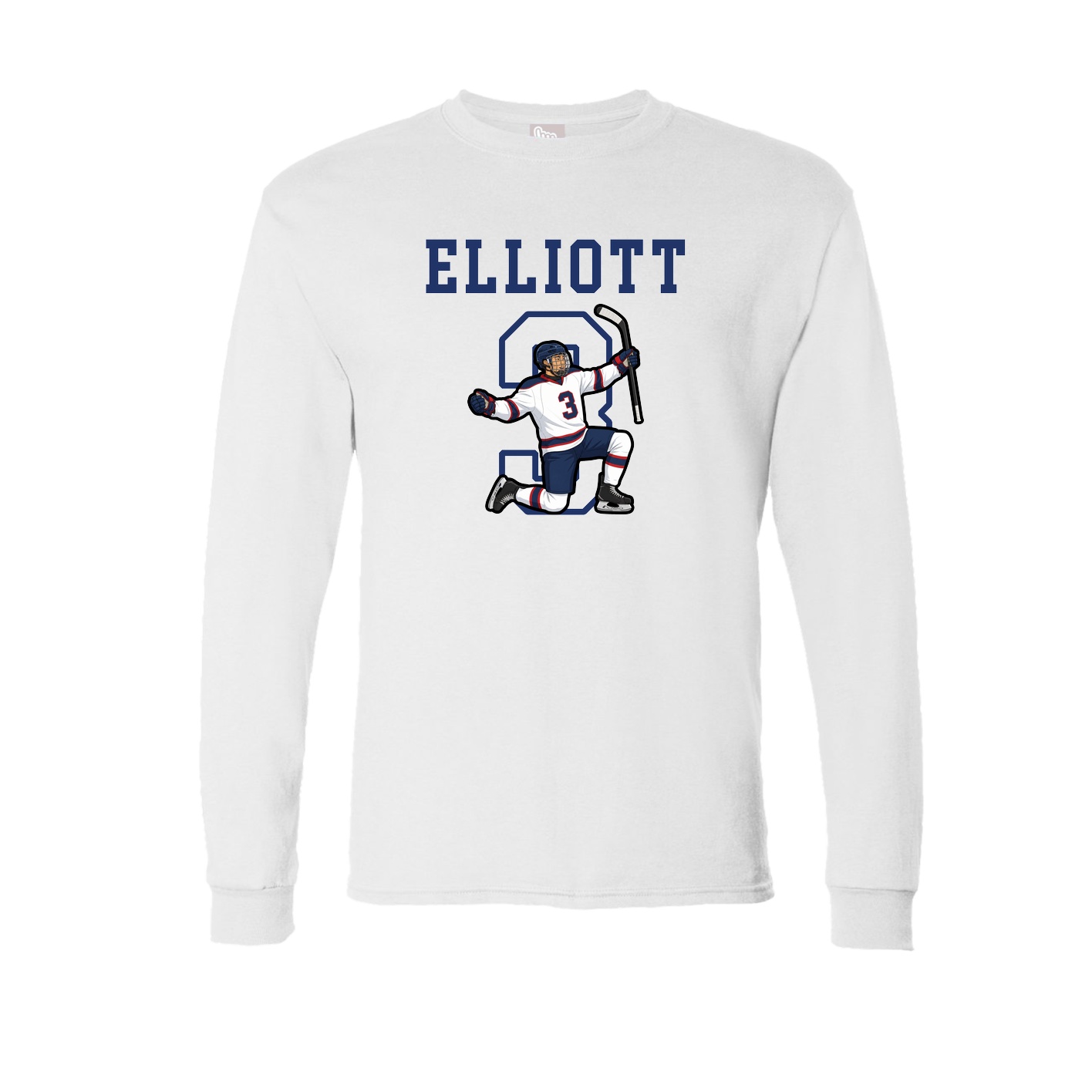 Long Sleeve Tee — Shirsey in White