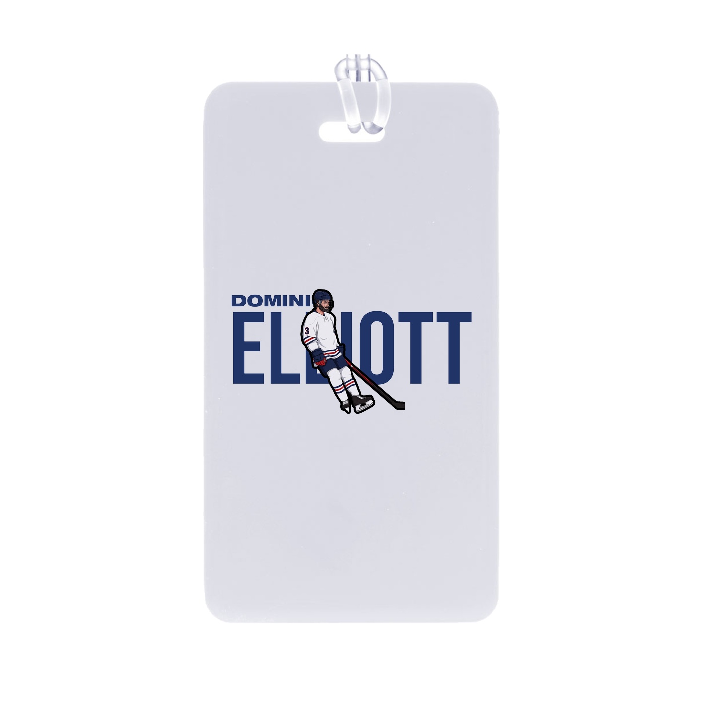 Bag Tag — Player Name in Classic