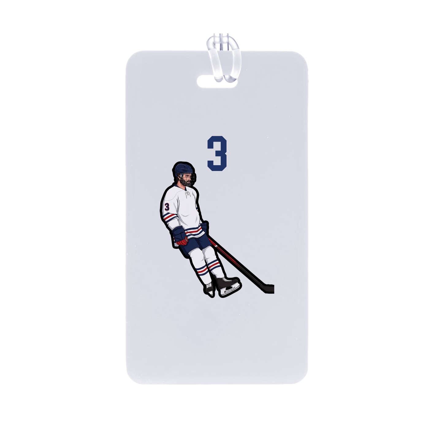 Bag Tag — Number Top in Classic
