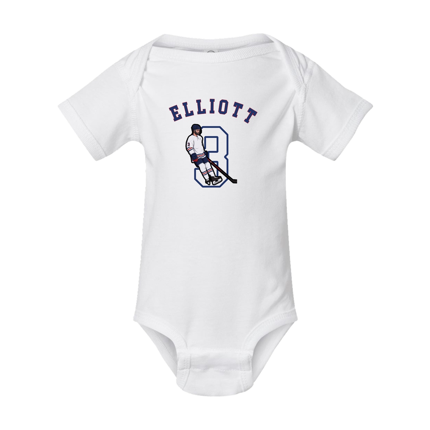 Baby Onesie — Shirsey Arch in White
