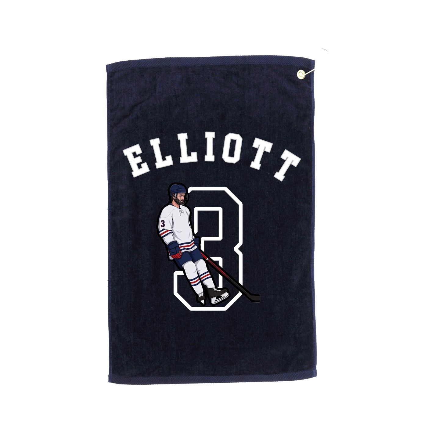 Golf Towel — Shirsey Arch in Navy