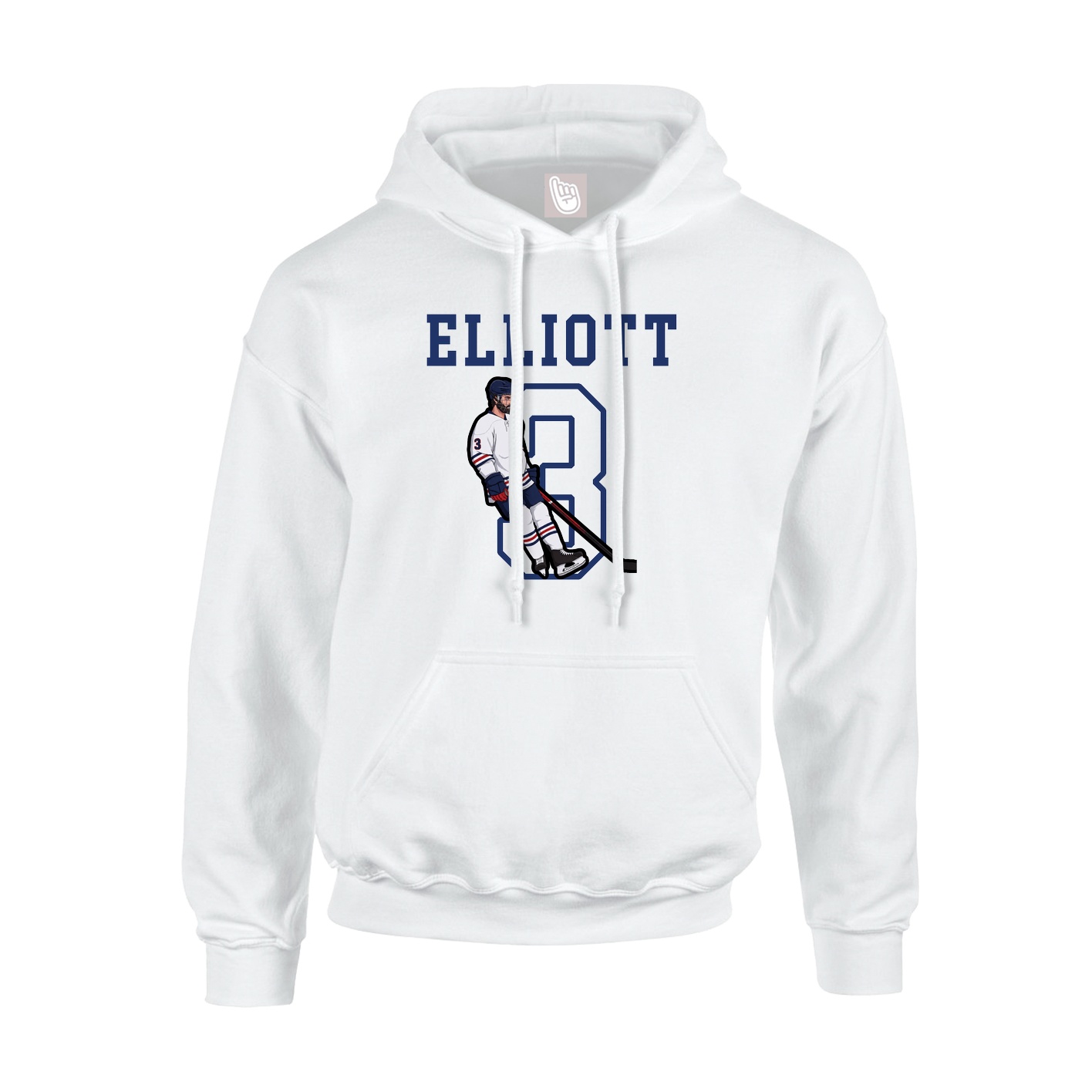 Youth Hoodie — Shirsey in White