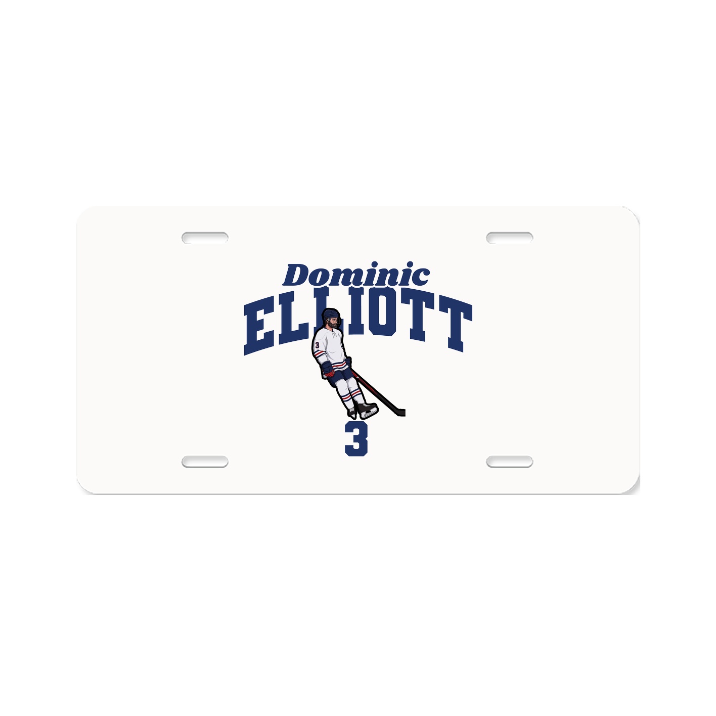 License Plate — Signature Arch in Classic