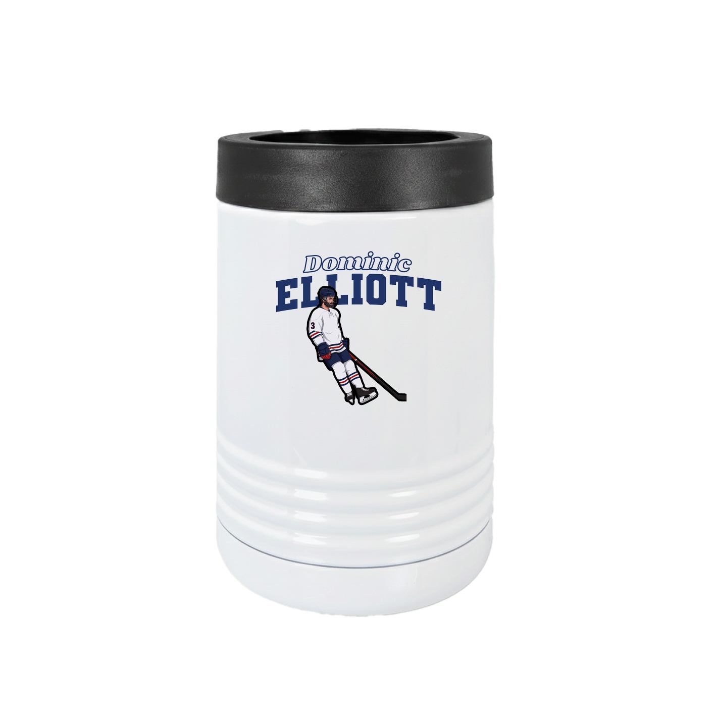 Beverage Holder — Name Arch in White