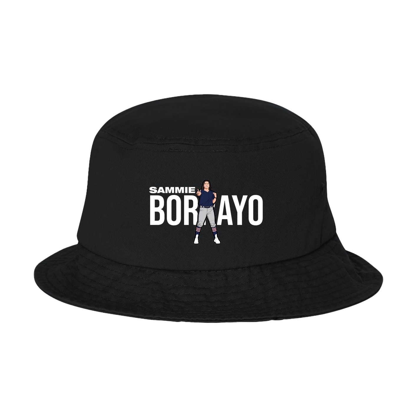 Bucket Cap — Player Name in Black