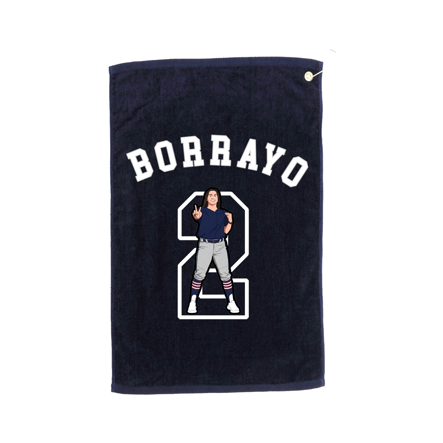 Golf Towel — Shirsey Arch in Navy