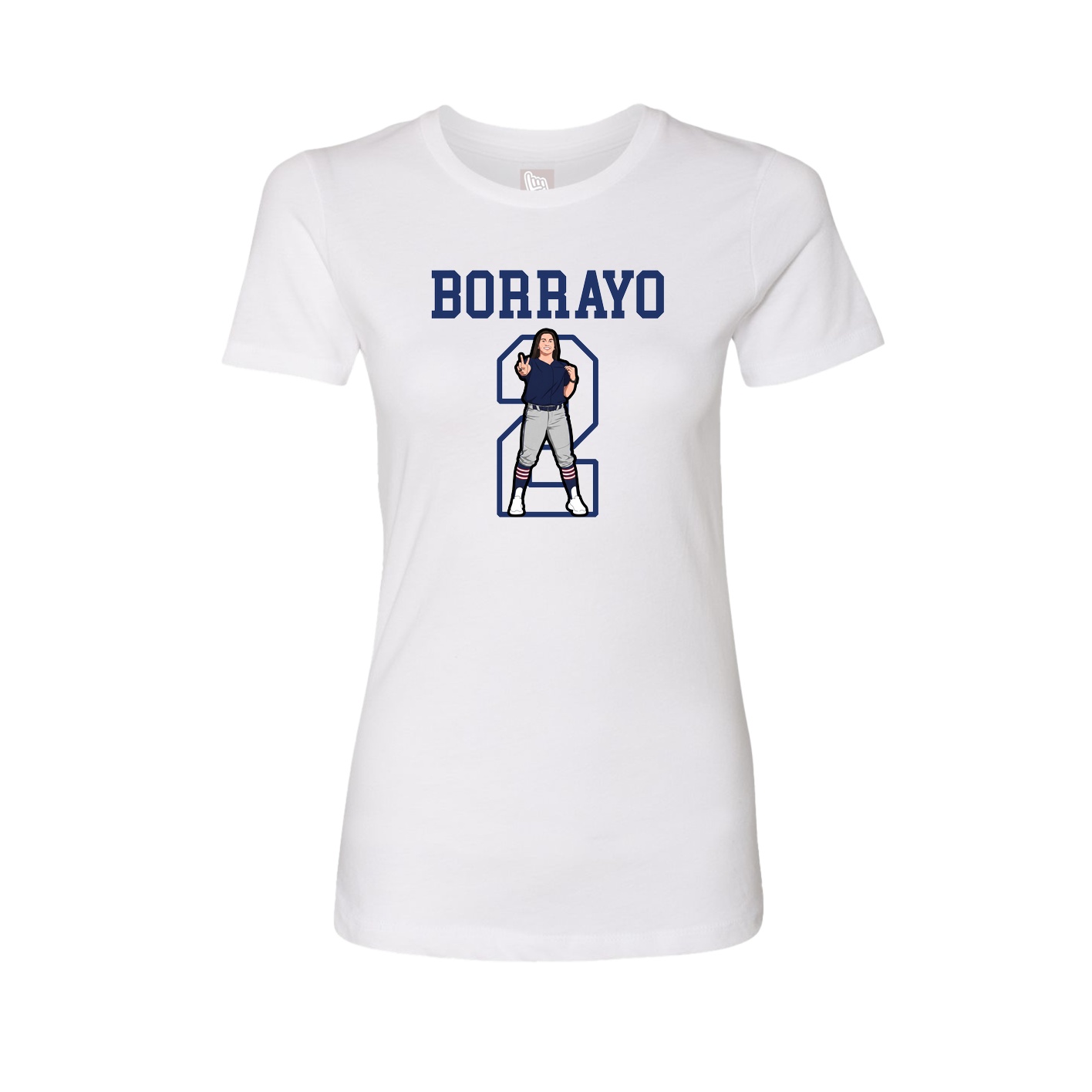 Fitted Women's Tee — Shirsey in White