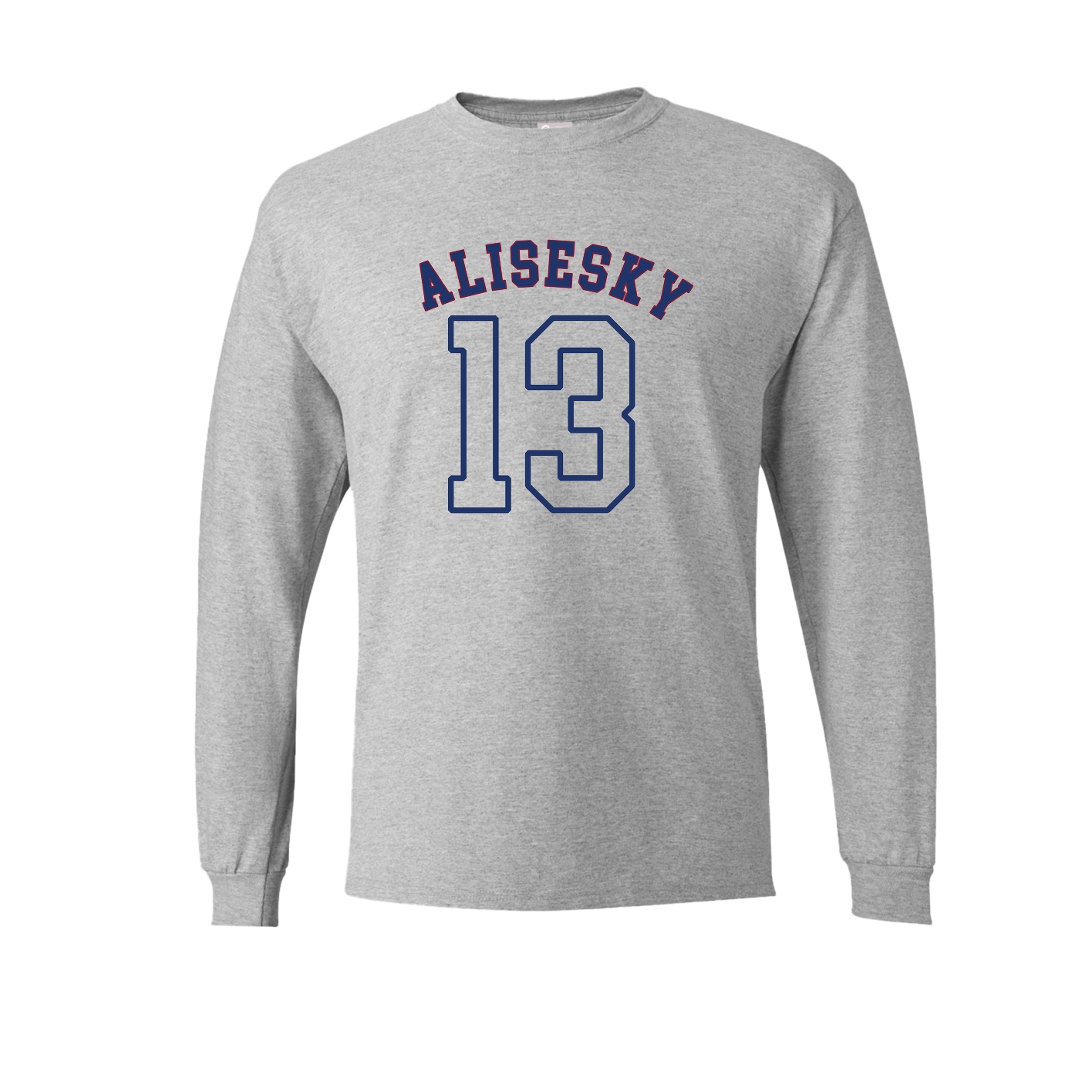 Long Sleeve Tee — Shirsey Arch in Grey