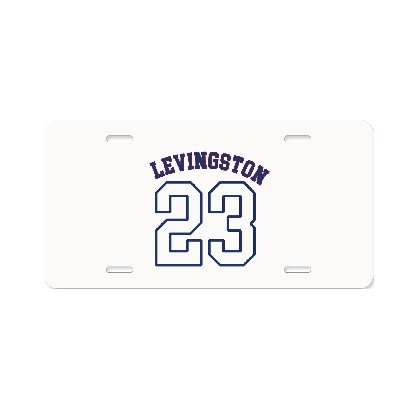 License Plate — Shirsey Arch in Classic