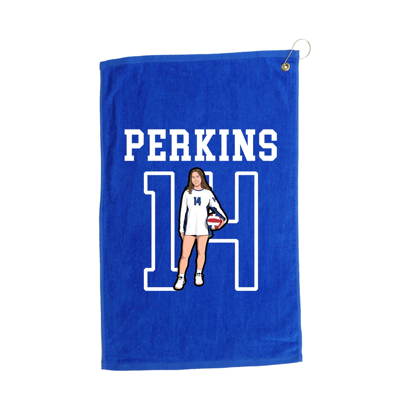 Golf Towel — Shirsey in Royal