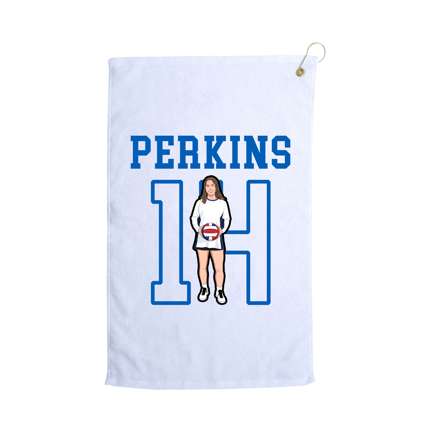 Golf Towel — Shirsey in White