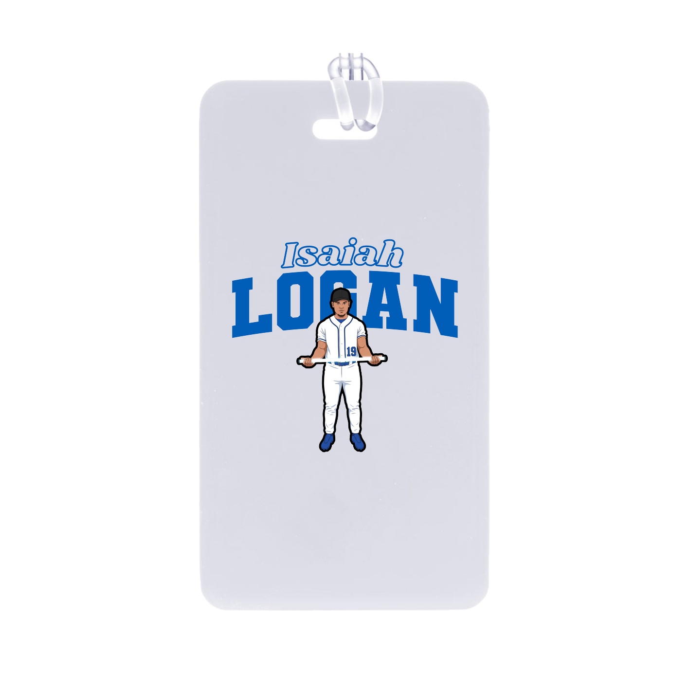 Bag Tag — Name Arch in Classic