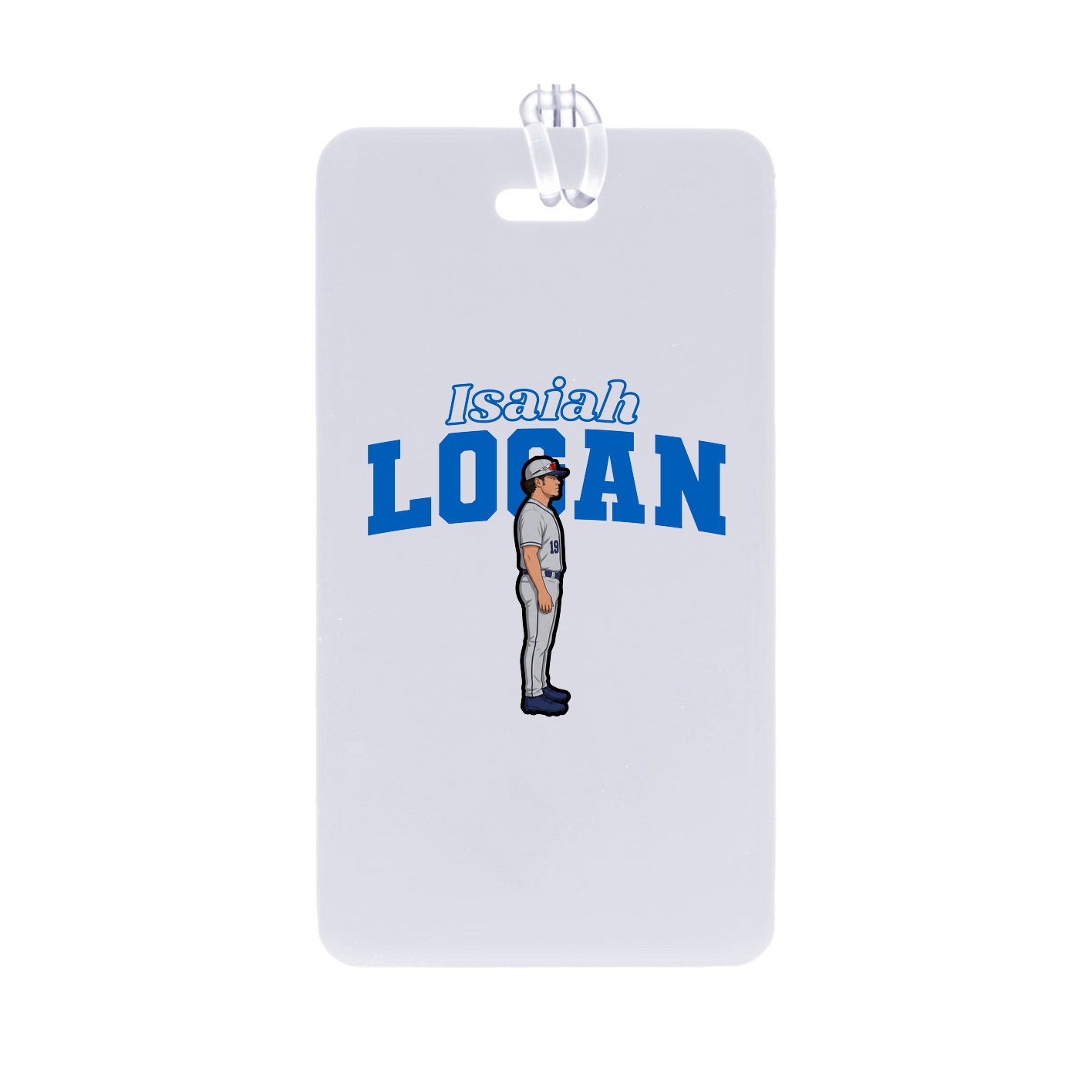 Bag Tag — Name Arch in Classic