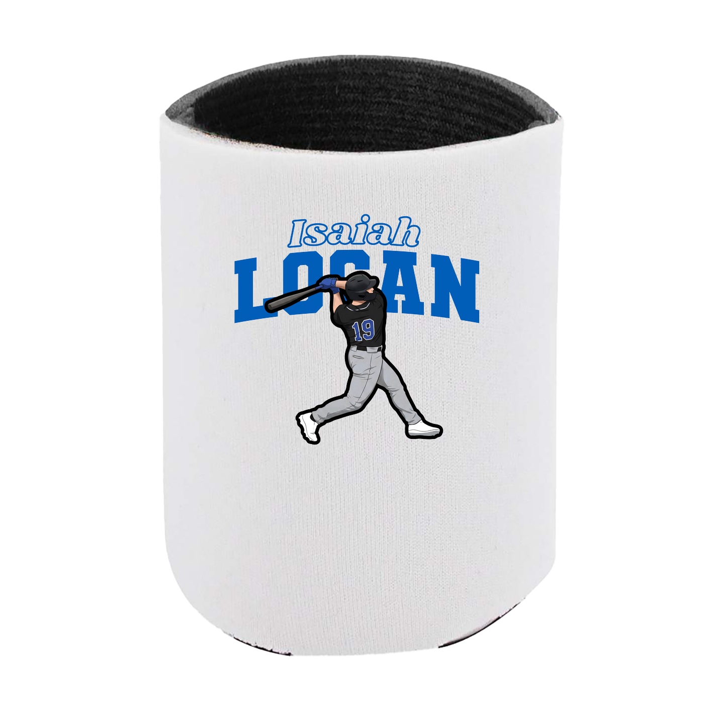 Can Holder — Name Arch in White