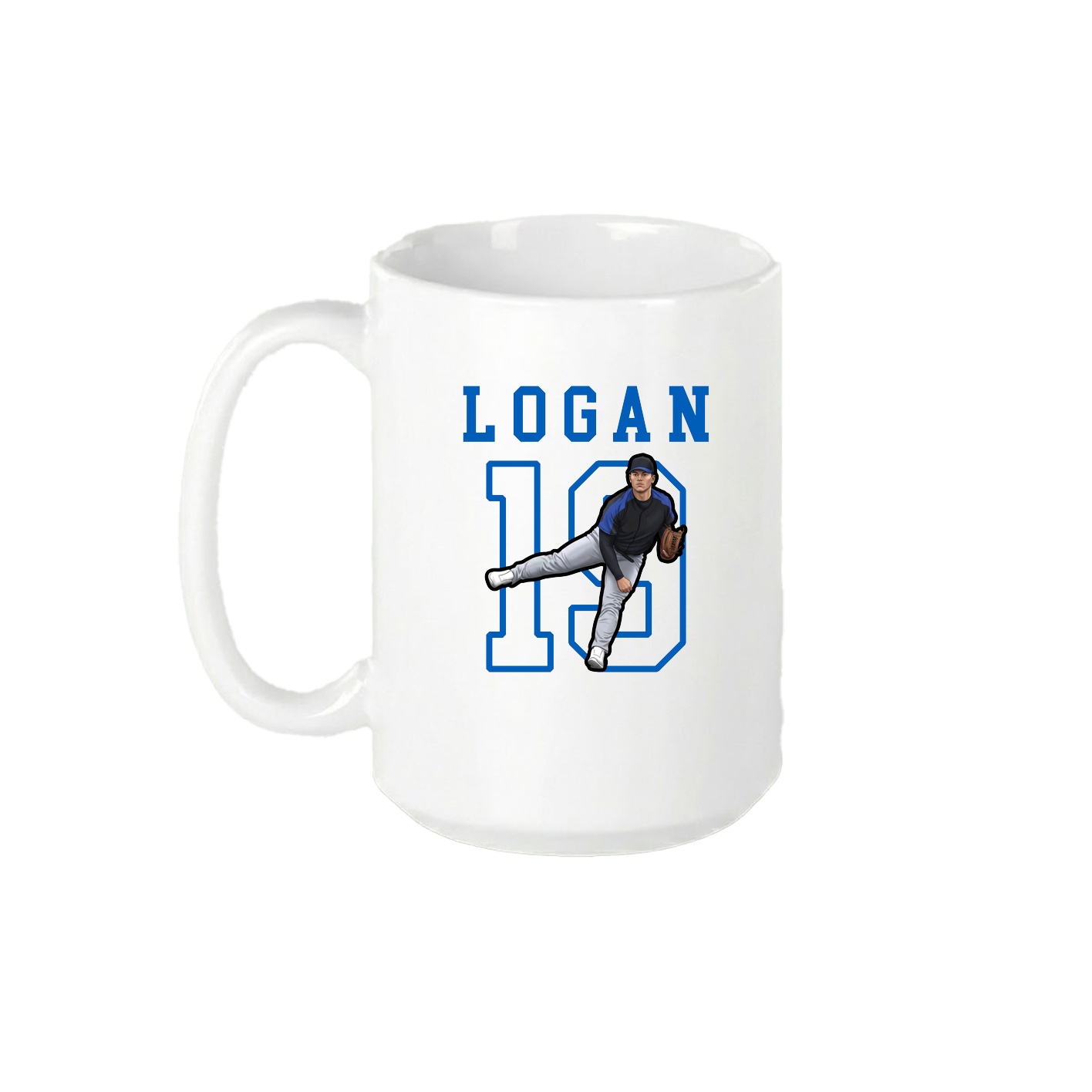 15oz Coffee Mug — Shirsey in White
