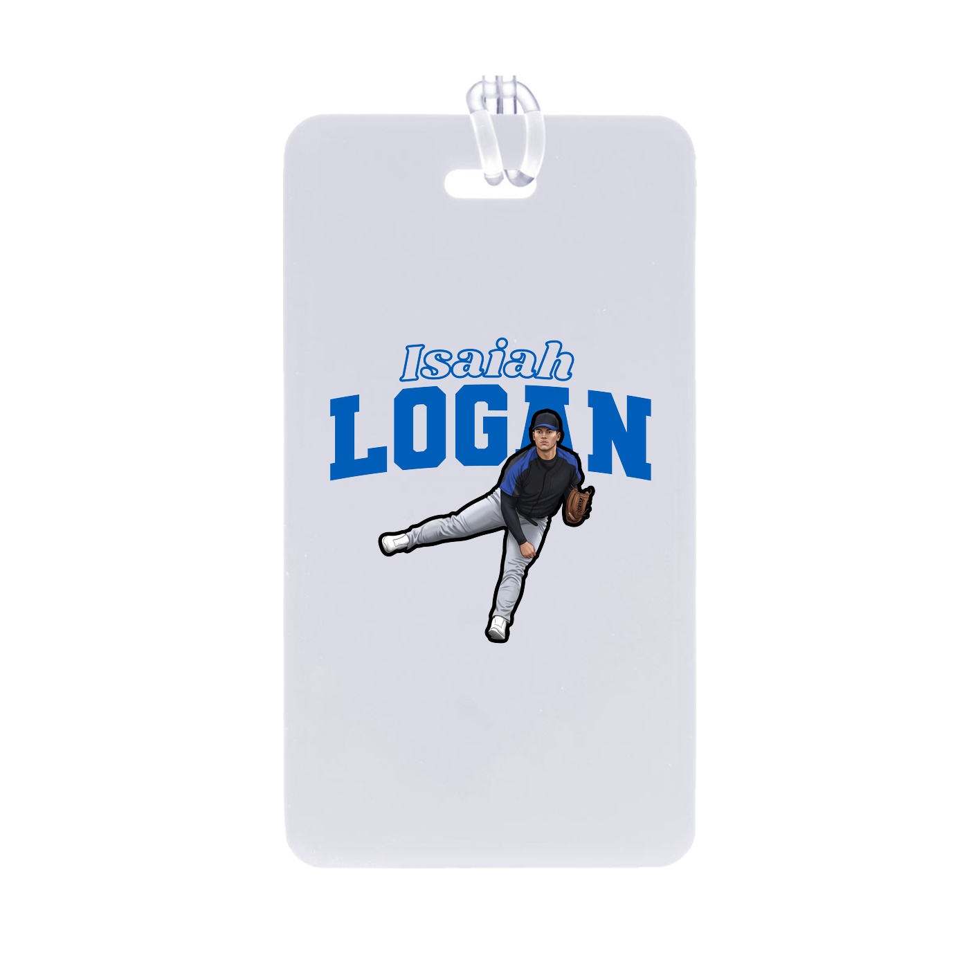 Bag Tag — Name Arch in Classic