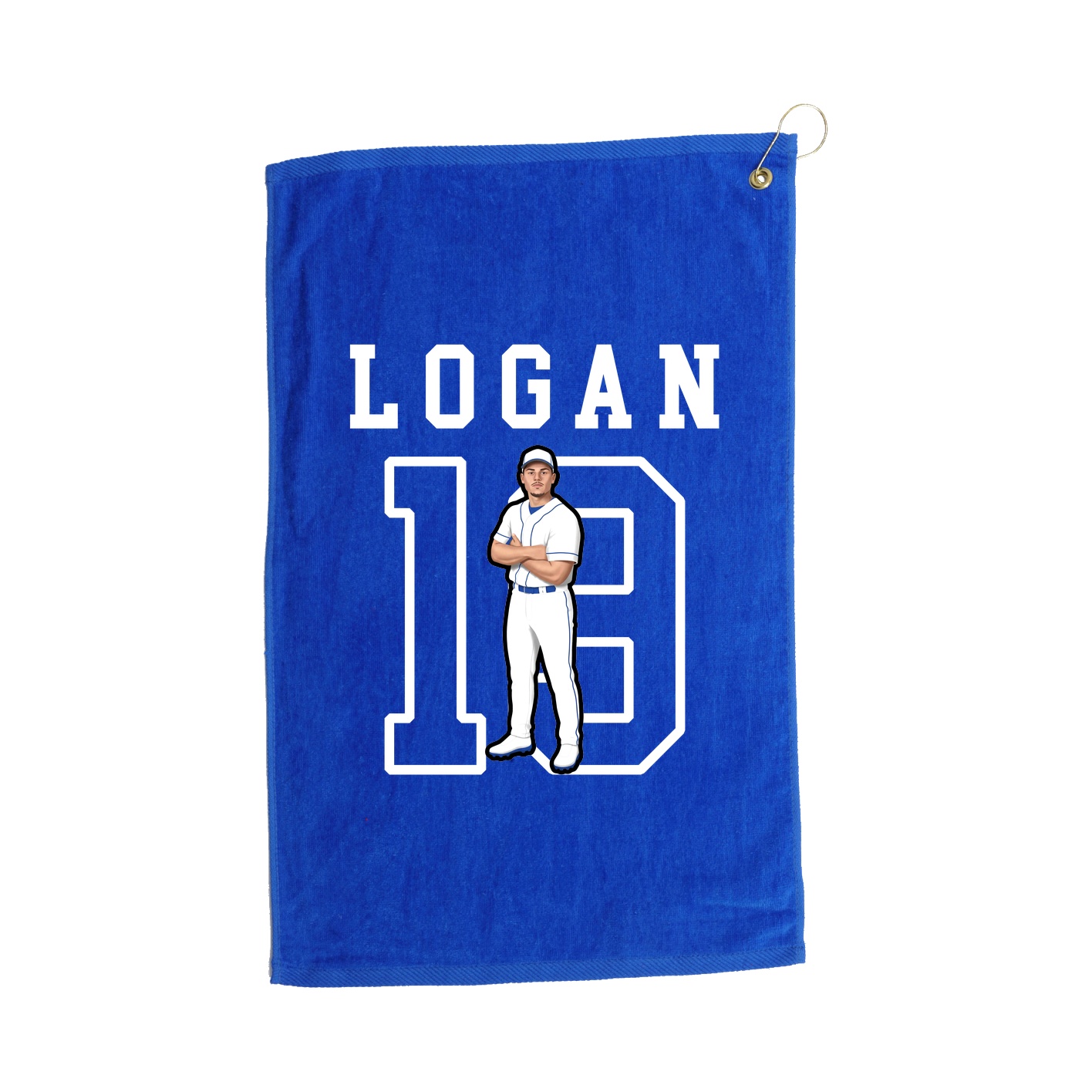 Golf Towel — Shirsey in Royal