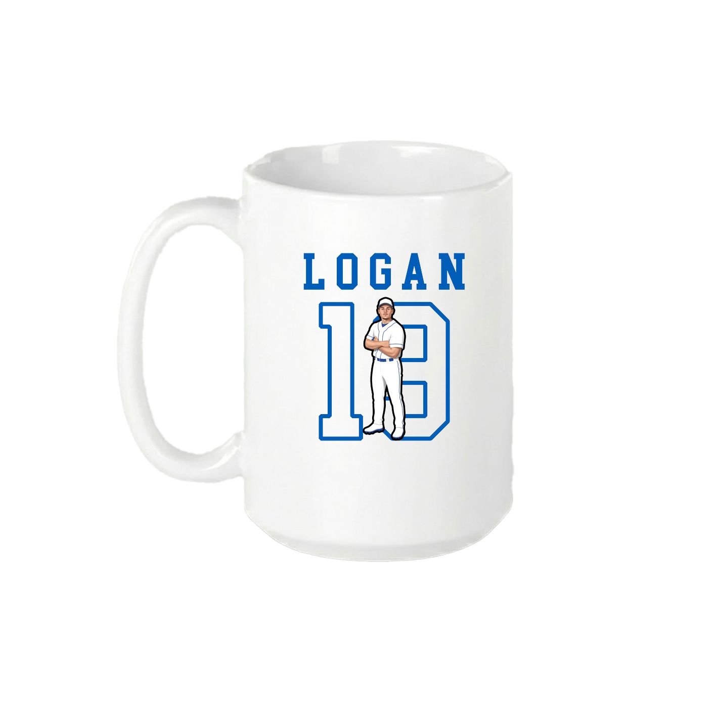 15oz Coffee Mug — Shirsey in White