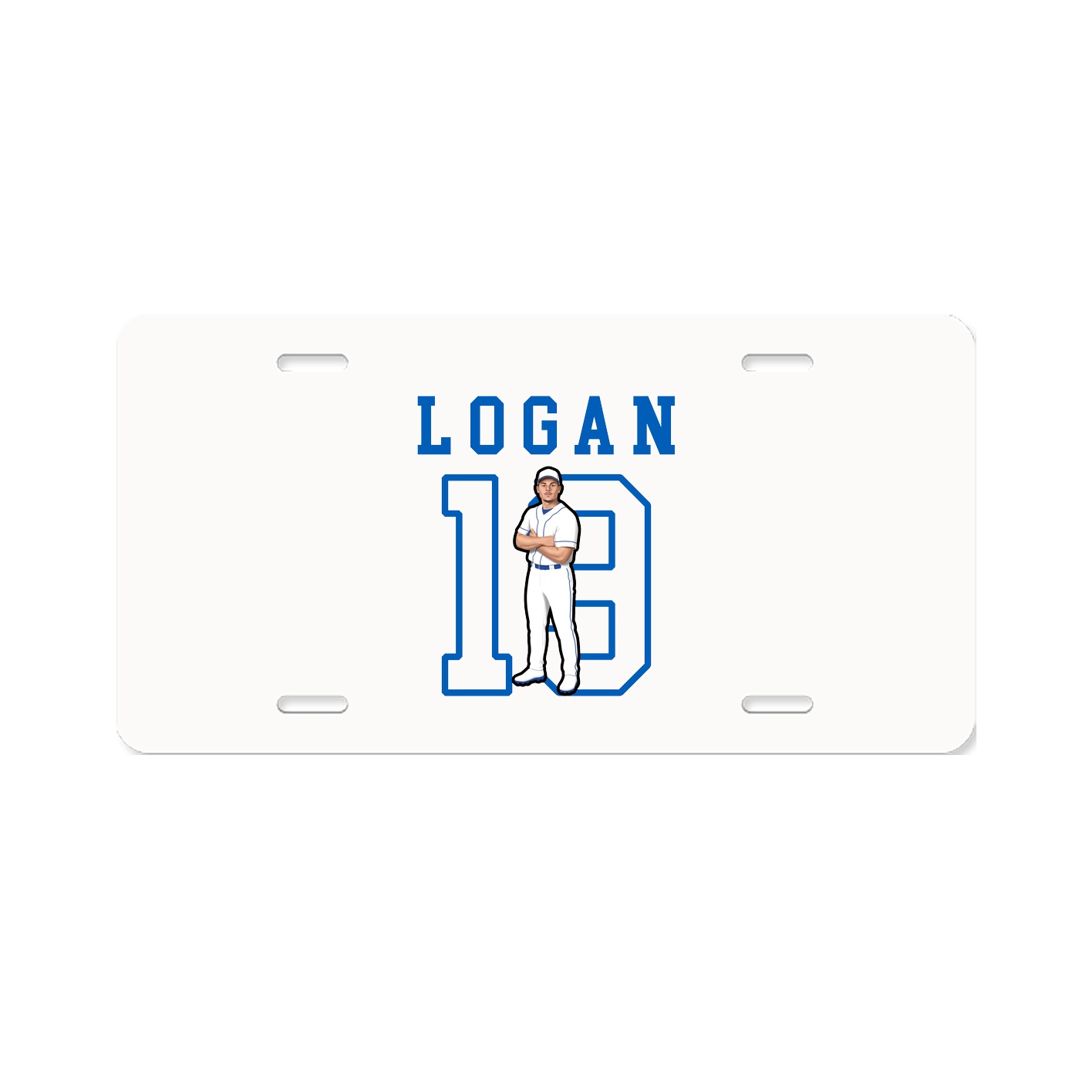 License Plate — Shirsey in Classic
