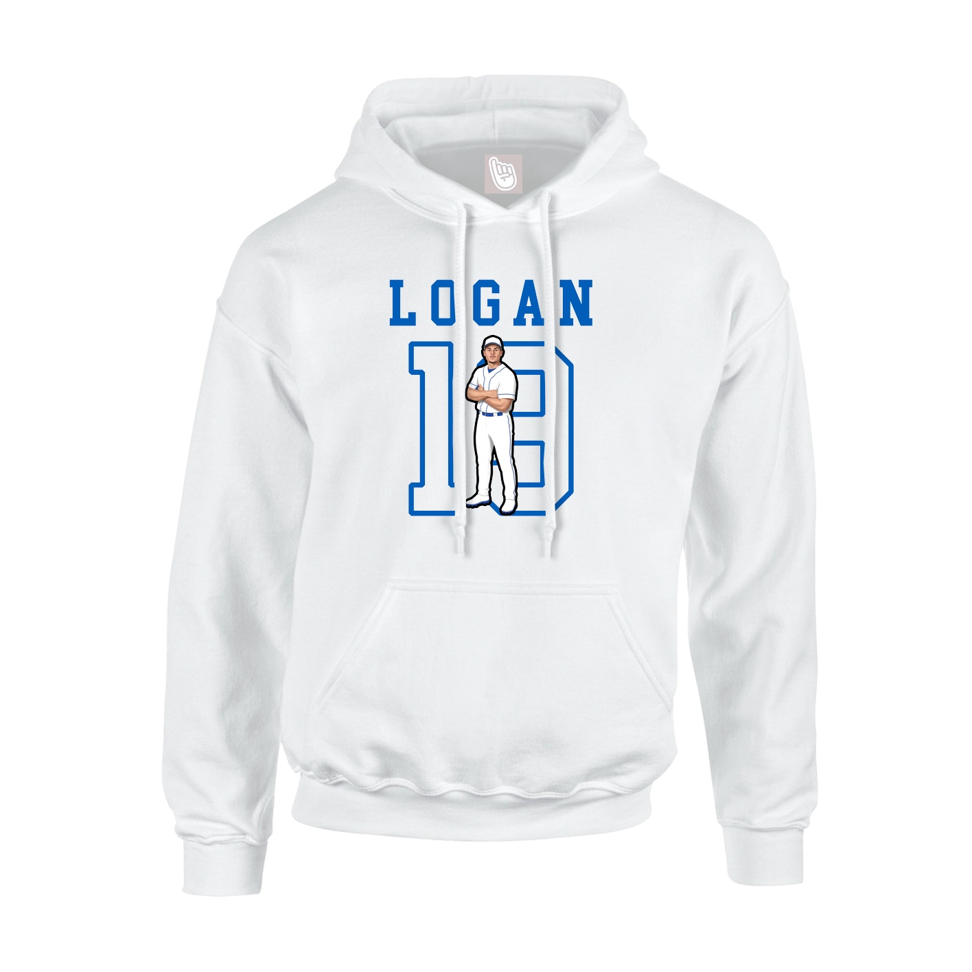 Youth Hoodie — Shirsey in White