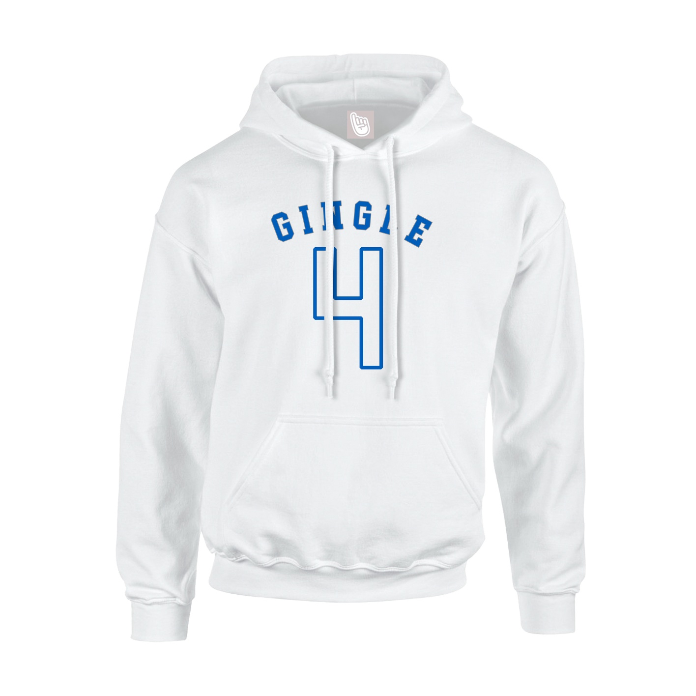 Hoodie — Shirsey Arch in White