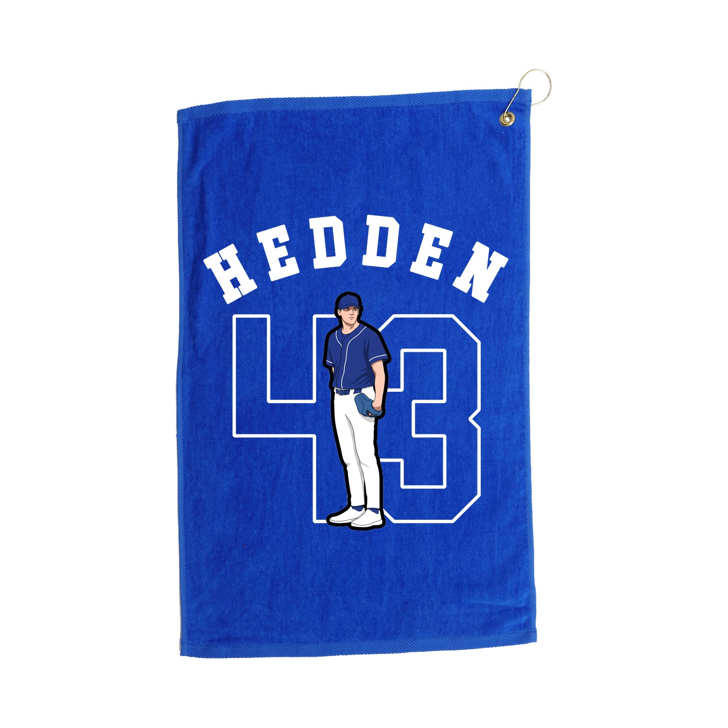 Golf Towel — Classic in Royal