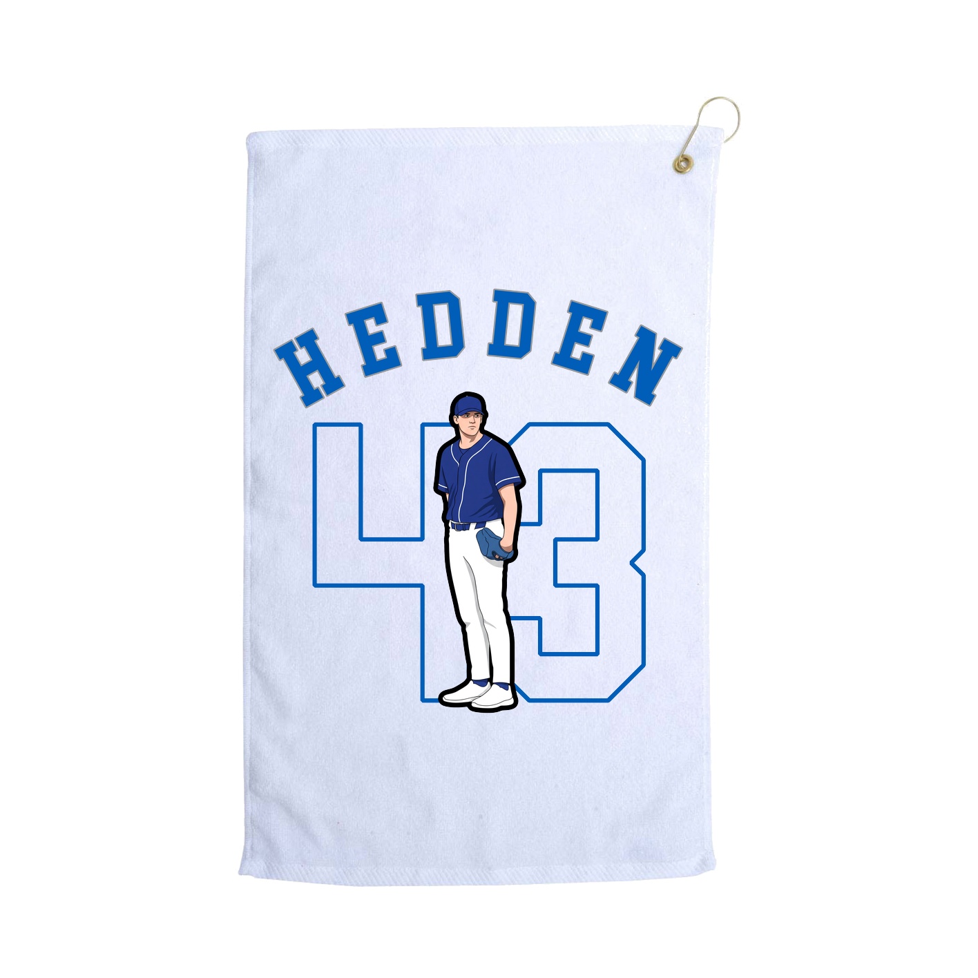 Golf Towel — Classic in White