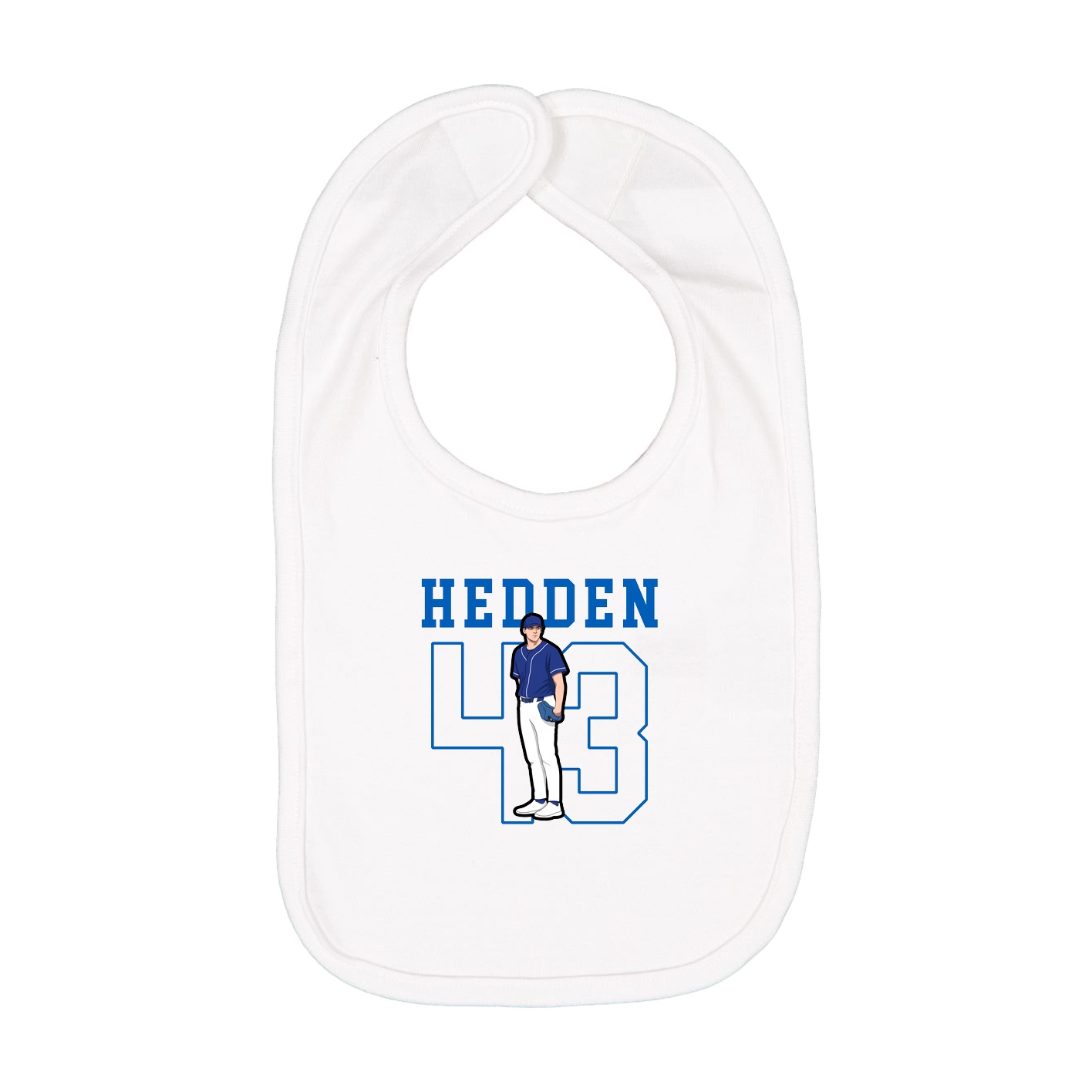Infant Bib — Classic in White