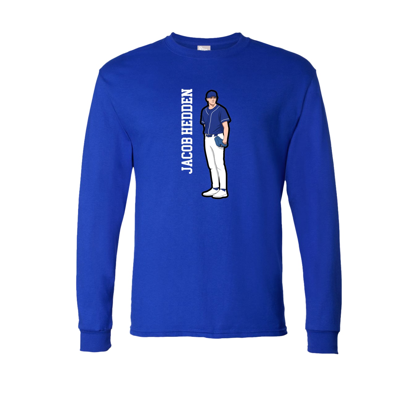 Long Sleeve Tee — Classic in Royal