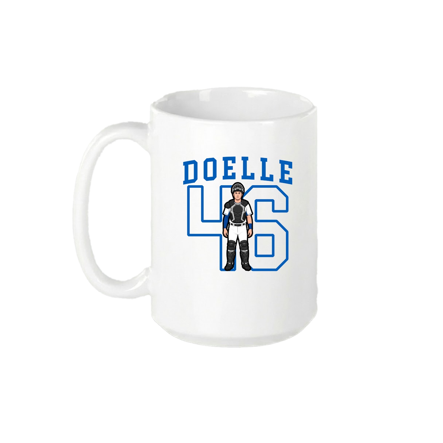 15oz Coffee Mug — Shirsey in White