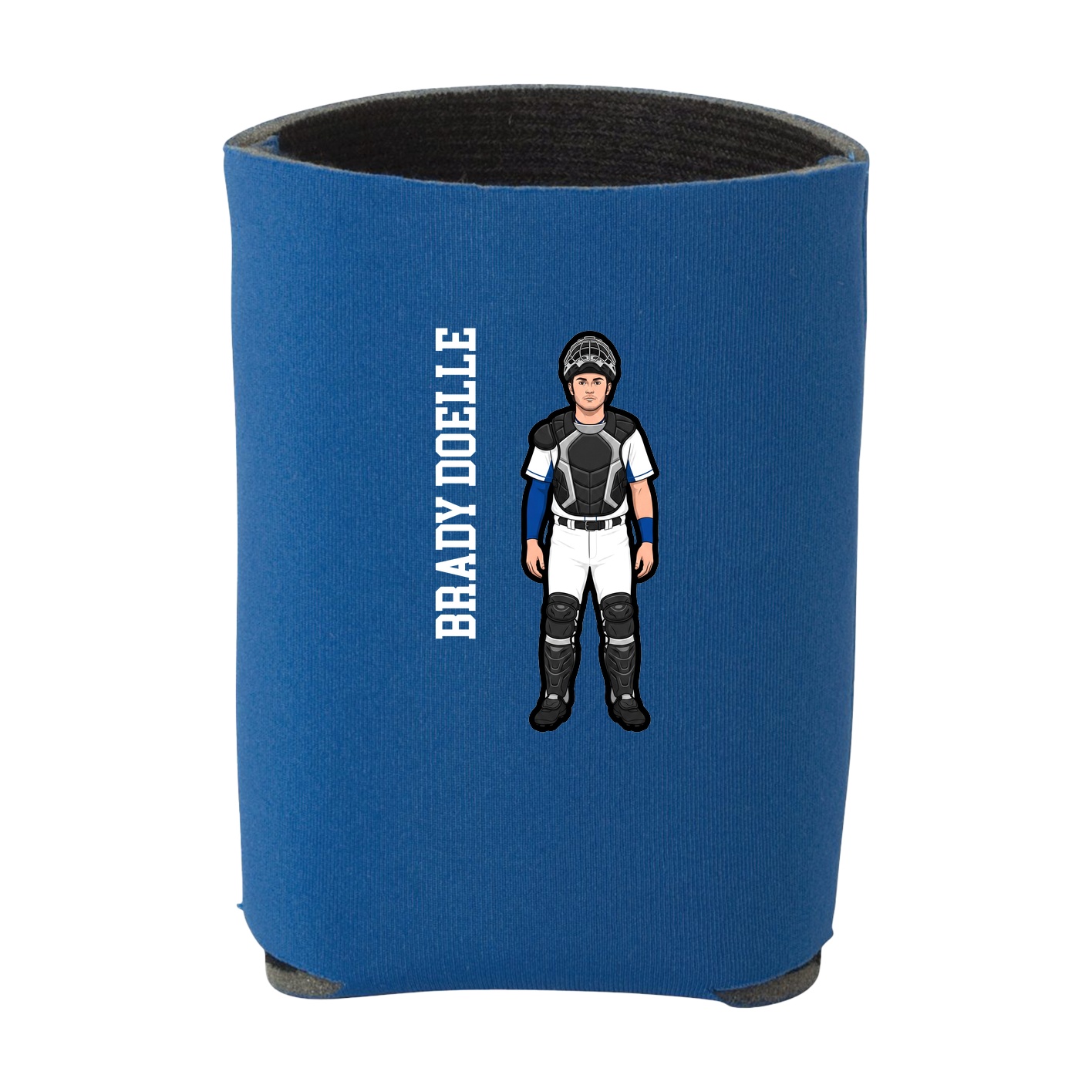 Can Holder — Name Vertical in Royal