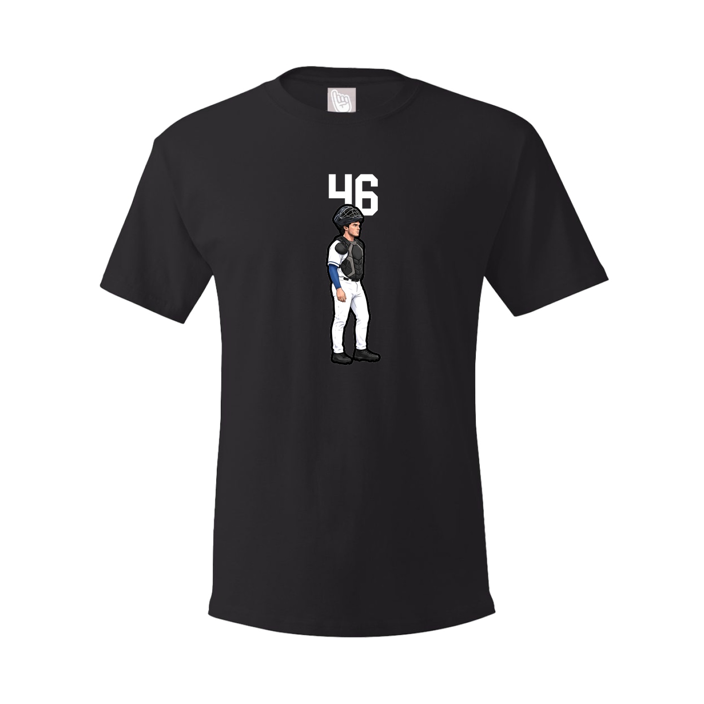 Tee — Number Top in Black