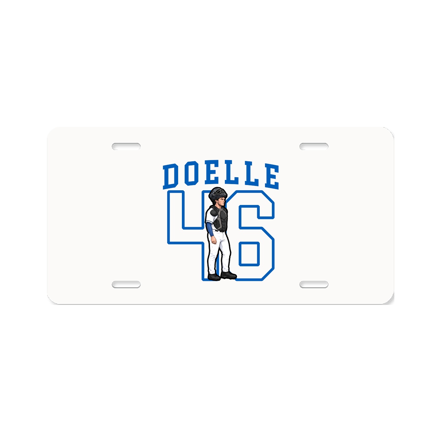 Aluminum License Plate
