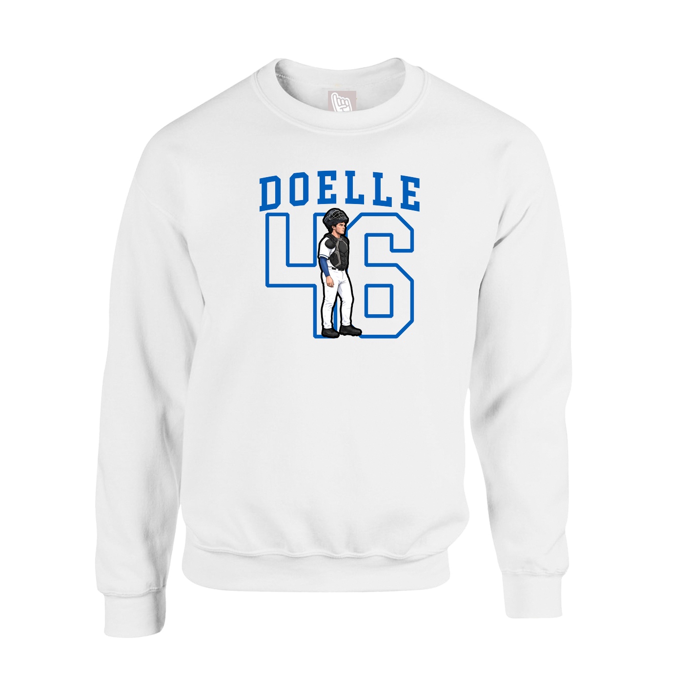 Fleece Crew — Shirsey in White
