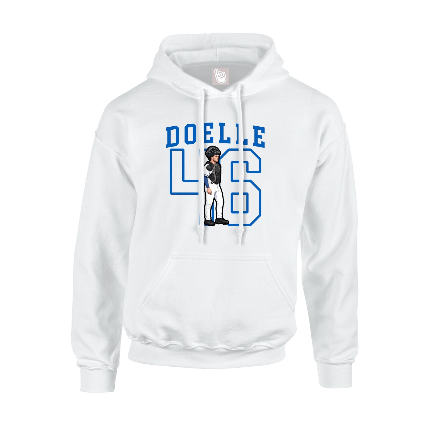 Youth Hoodie — Shirsey in White