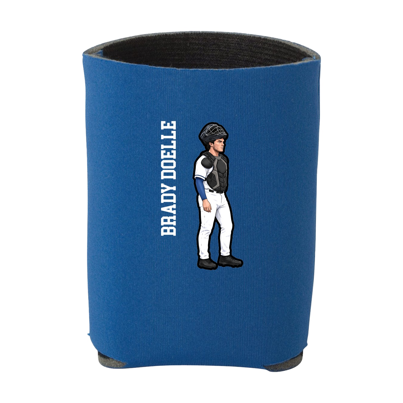 Can Holder — Name Vertical in Royal
