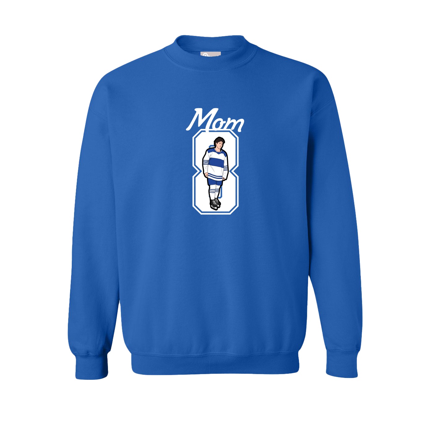 Fleece Crew — Mothers Day Shirsey in Royal
