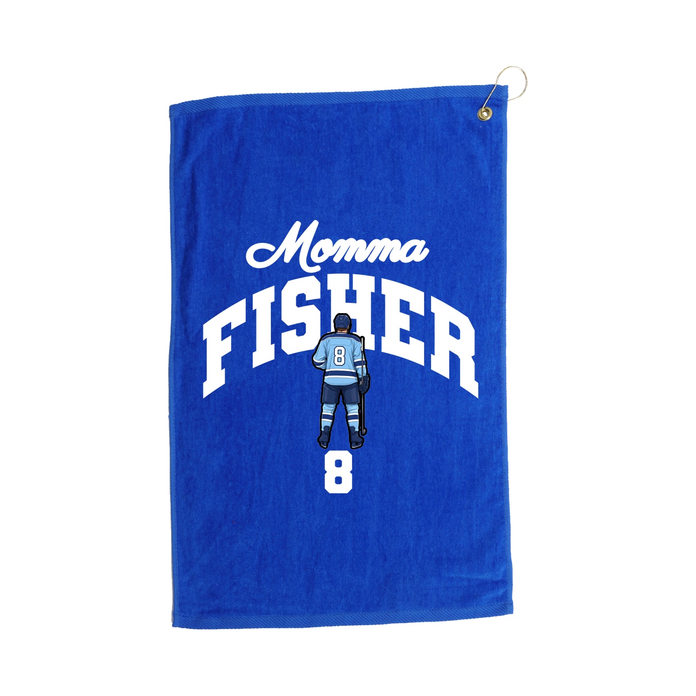 Golf Towel — Mothers Day Arch in Royal