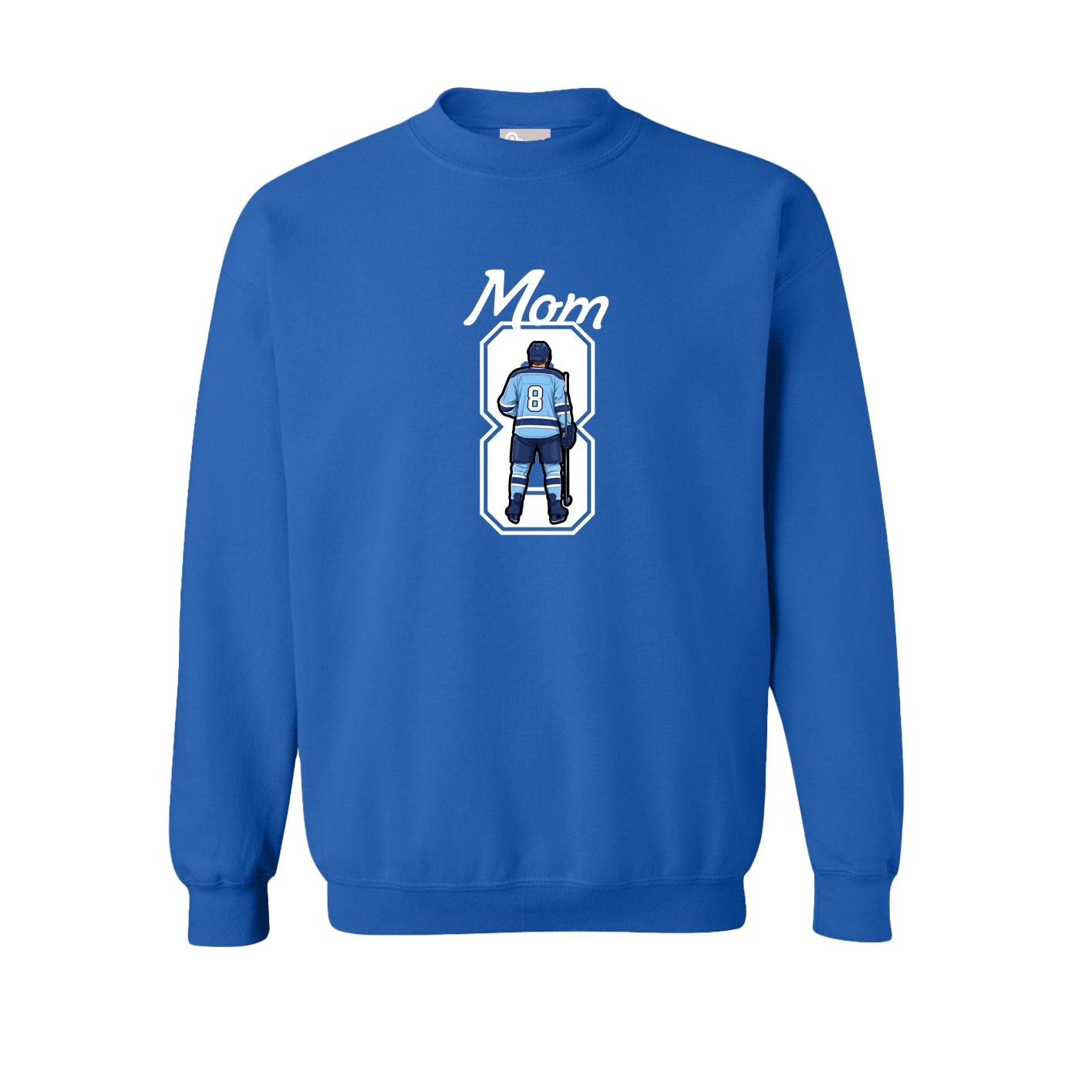 Fleece Crew — Mothers Day Shirsey in Royal