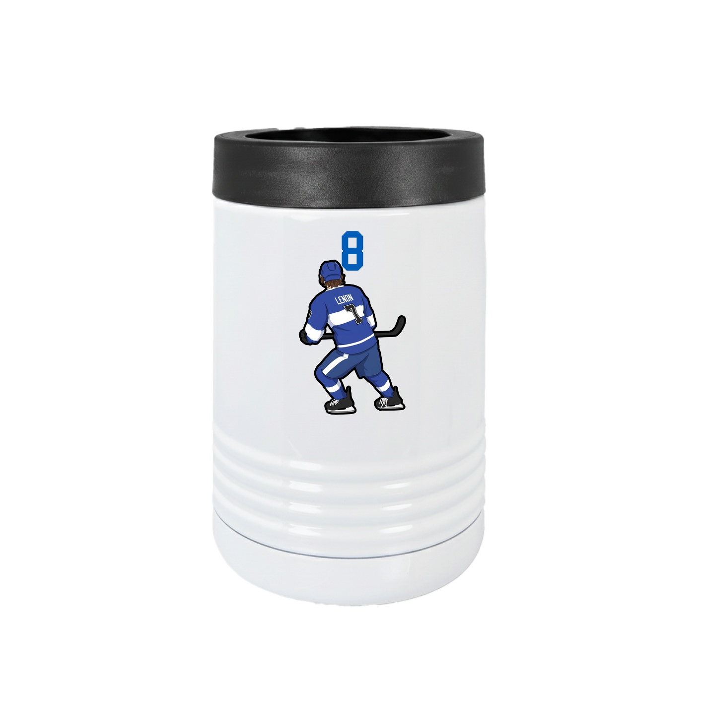 Beverage Holder — Number Top in White