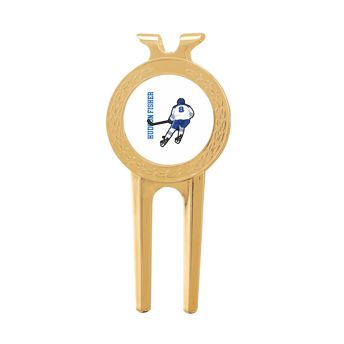 Divot Tool with Ball Marker — Name Vertical in Classic