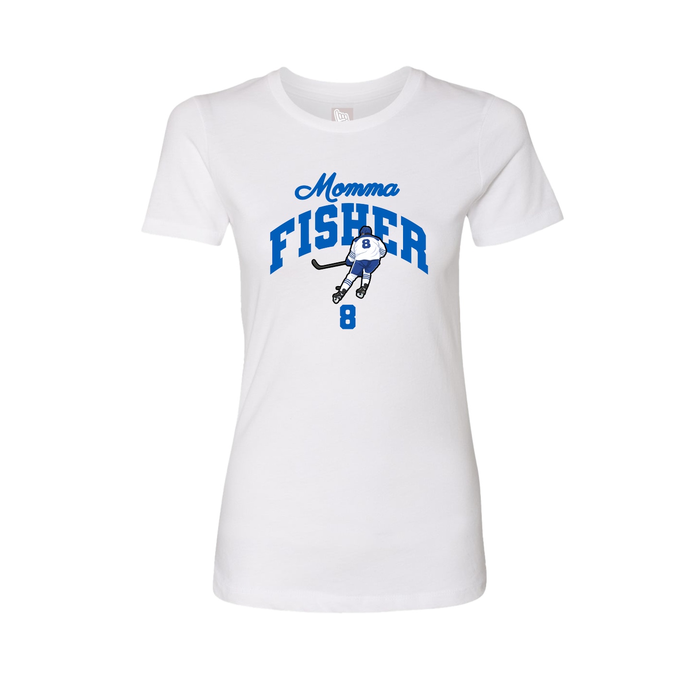 Womens Tee — Mothers Day Arch in White