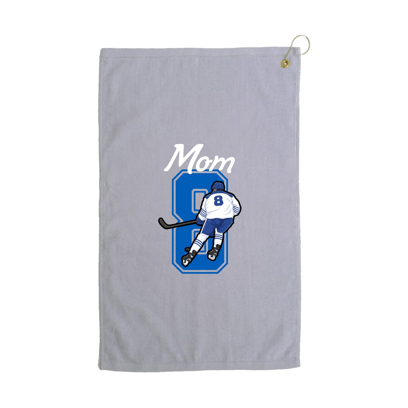 Golf Towel — Mothers Day Shirsey in Grey
