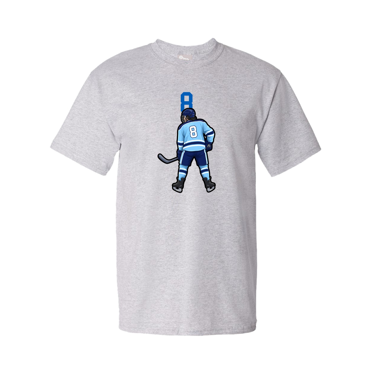 Tee — Number Top in Grey