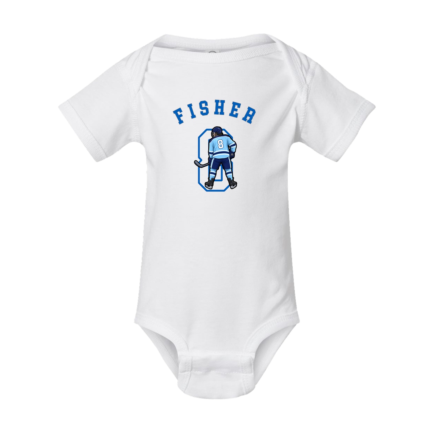 Baby Onesie — Shirsey Arch in White