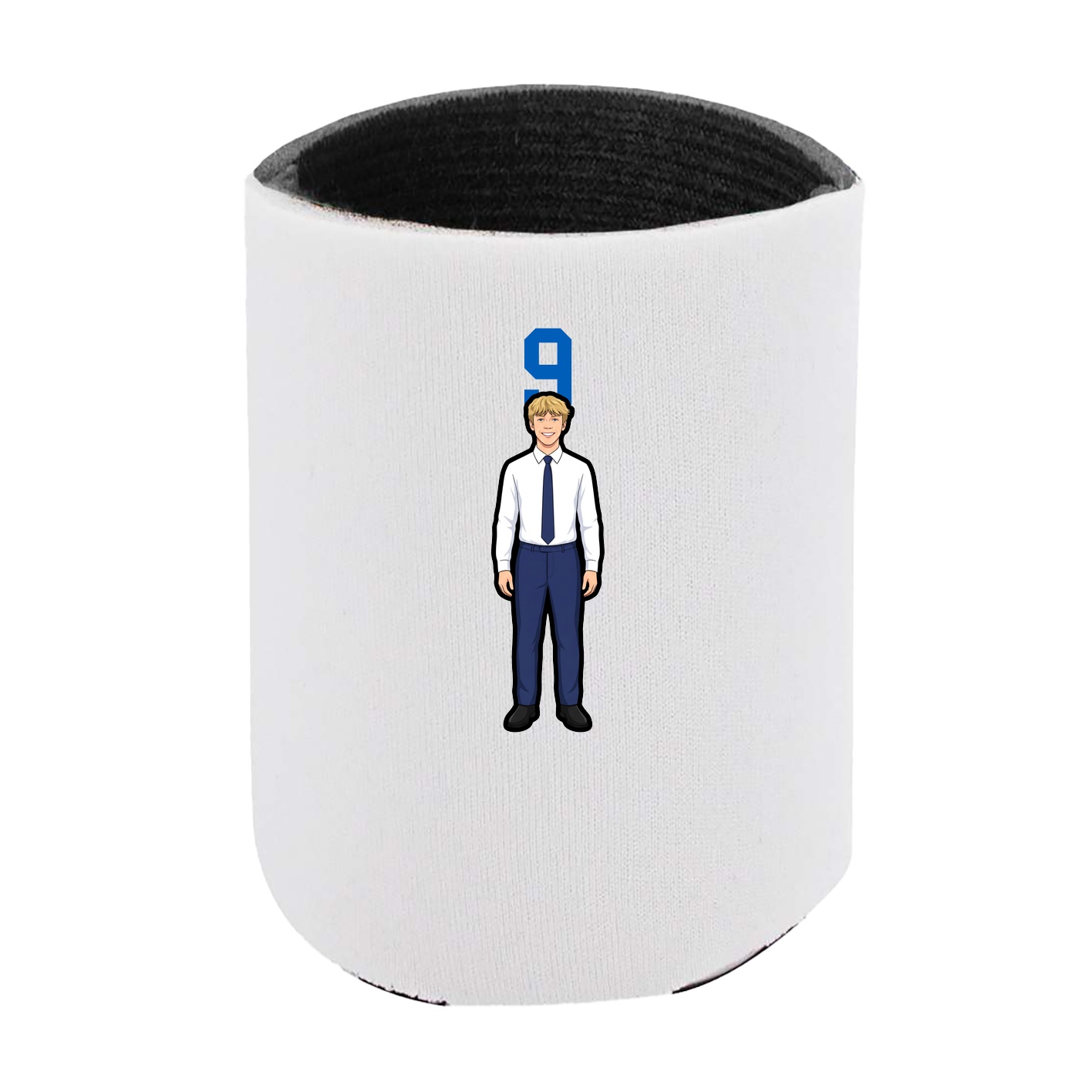 Can Holder — Number Top in White