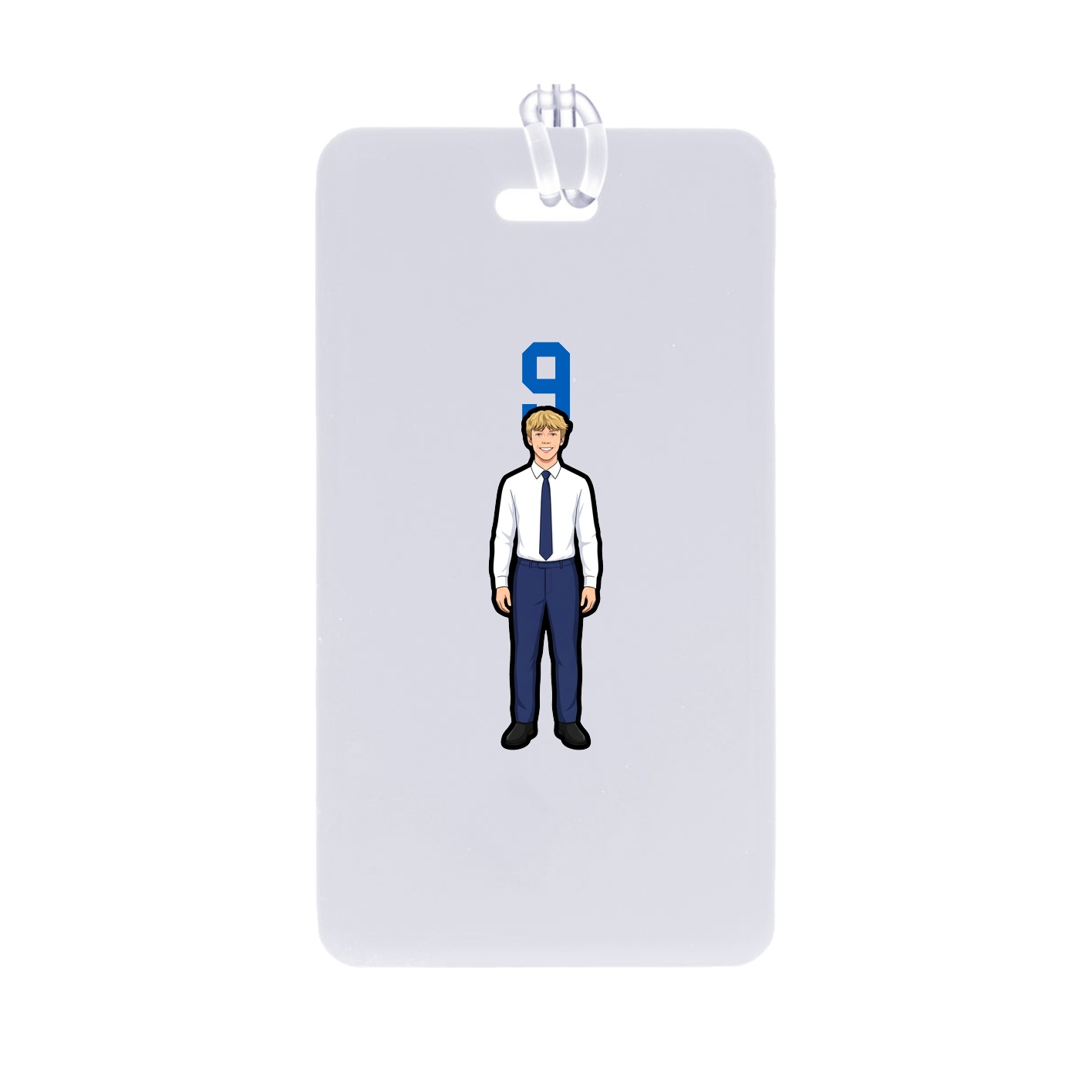 Bag Tag — Number Top in Classic