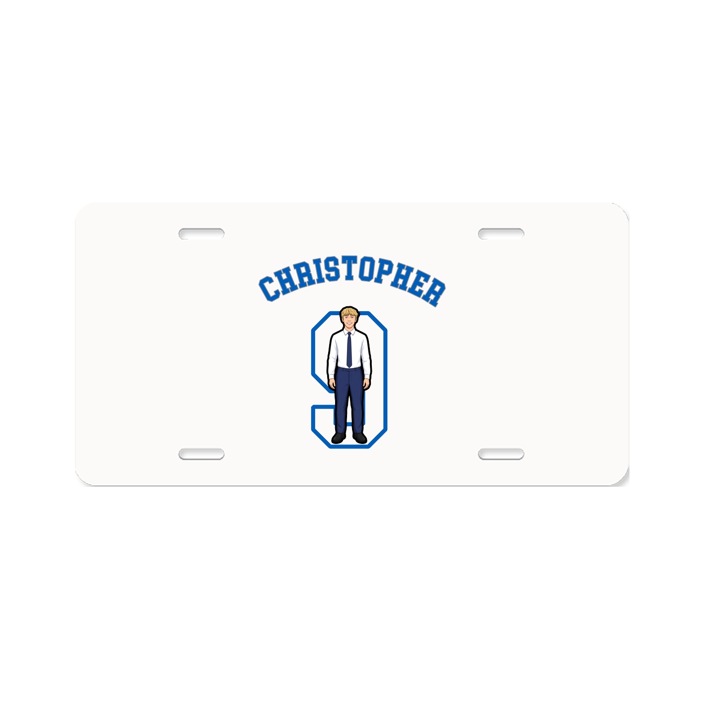 License Plate — Shirsey Arch in Classic