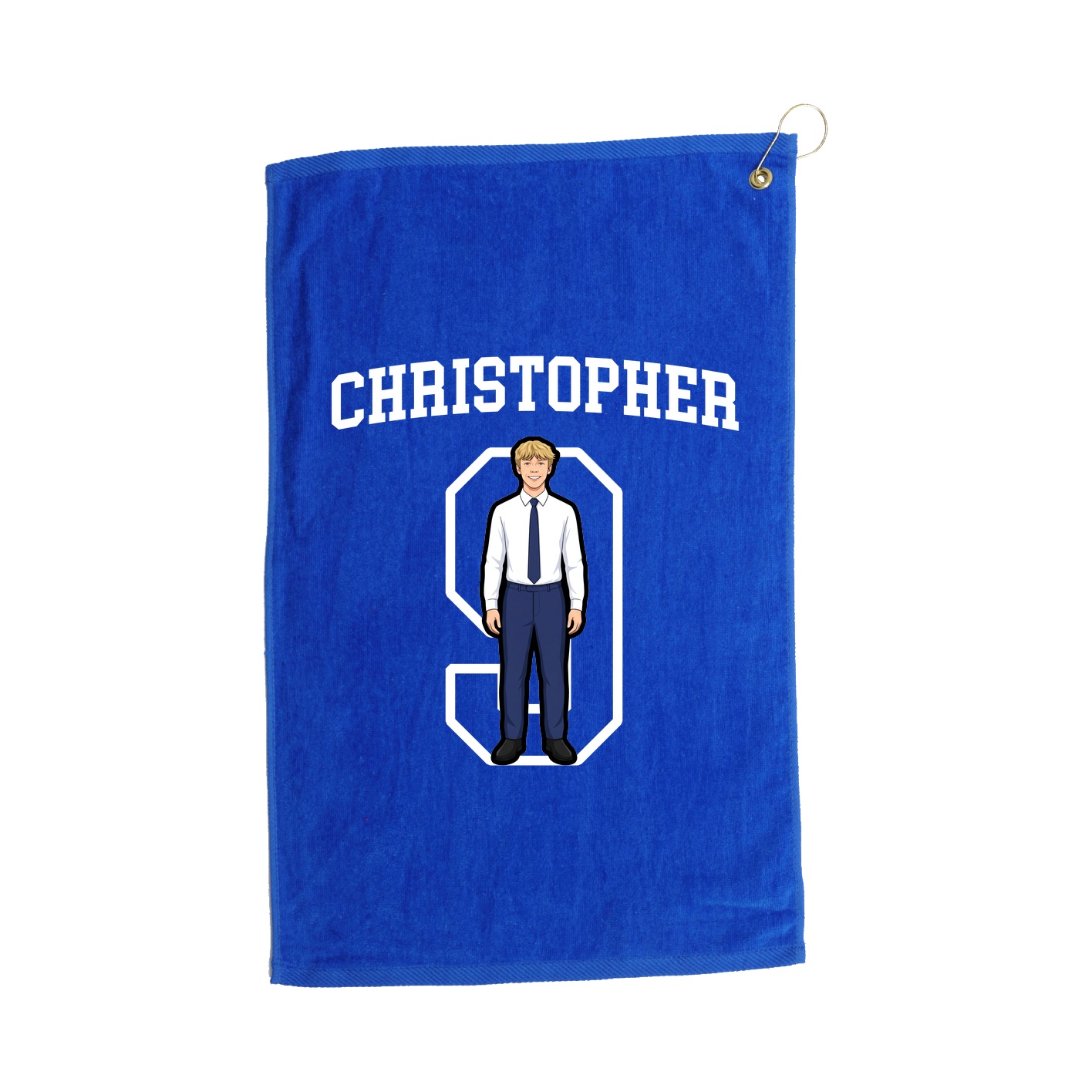 Golf Towel — Shirsey in Royal